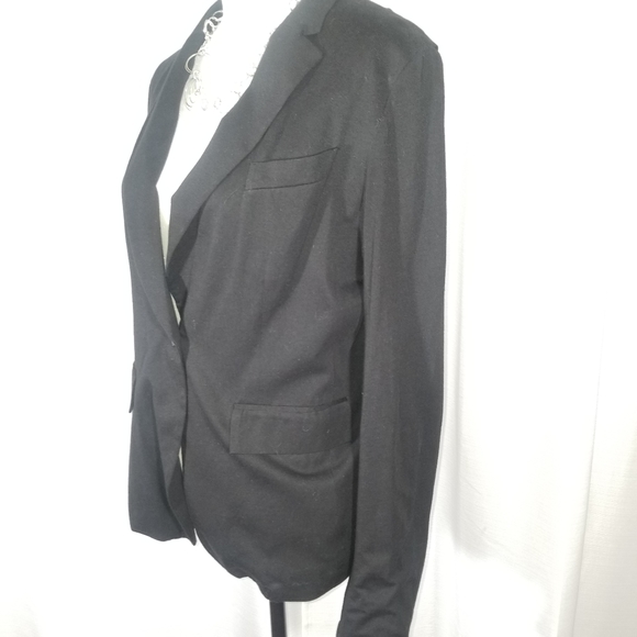 BCBG Maxazria black casual jacket. Size M - Picture 2 of 12